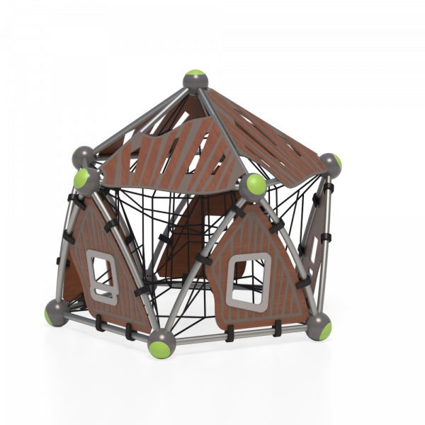 УК 7.421.11 Пятиугольный домик с сеткой  (Палитра 20)